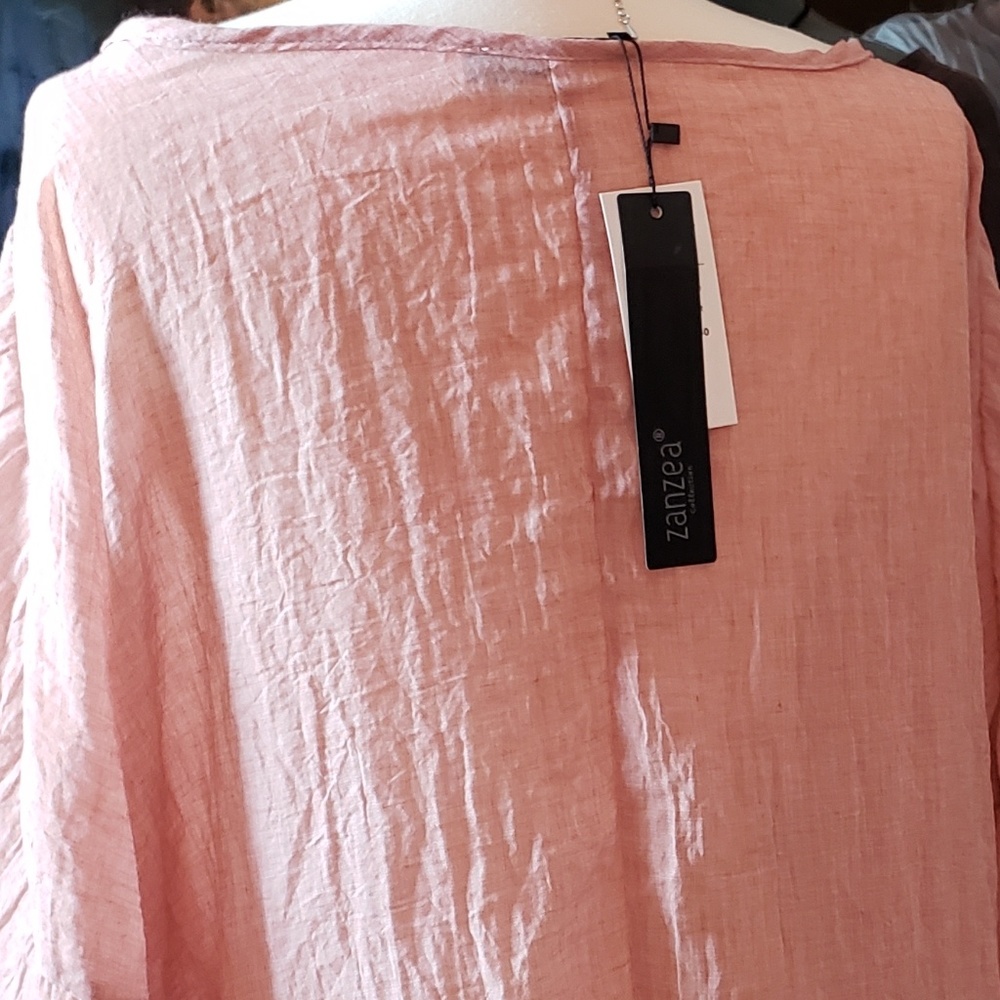 ZanZea Collection Linen Tunic - Picture 3 of 3